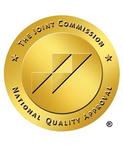 The seal of the joint commision approval 